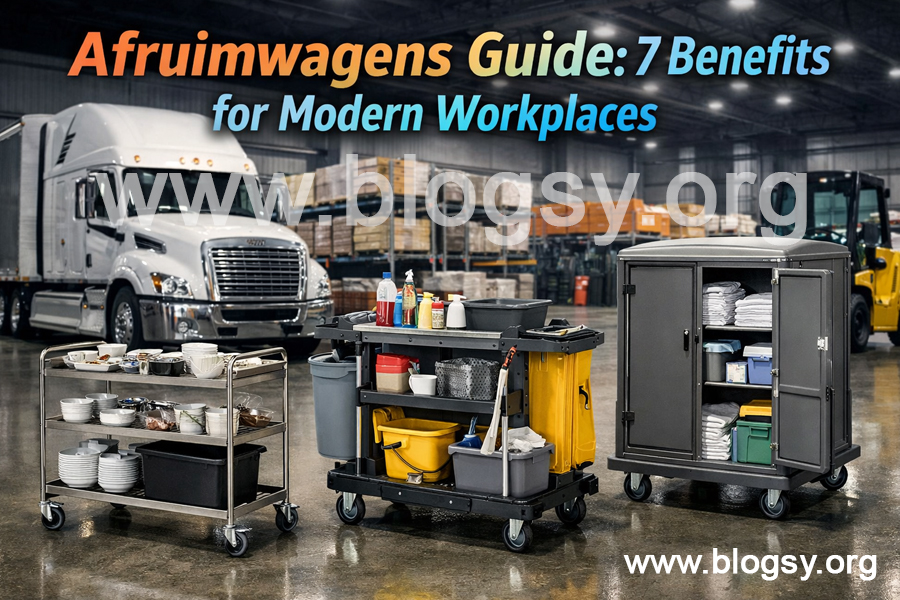 Afruimwagens Guide: 7 Benefits for Modern Workplaces